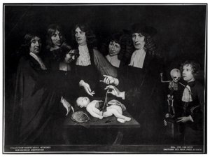 フレデリック・ライシュ教授の解剖学レッスン（1638-1731）c.1683 作： Jan van Neck